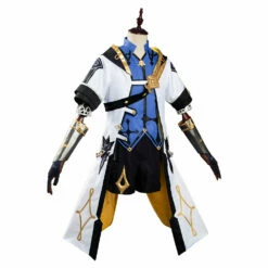 Genshin Impact Albedo Kreideprinz Cosplay Costume -Cosplay Éclat Soldes 0a08afbfbc8bb4a37f2589be0885f074