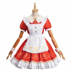 Genshin Impact KLEE Alice In Wonderland Alice Robe Cosplay Costume -Cosplay Éclat Soldes 11006506 1