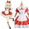 Genshin Impact KLEE Alice In Wonderland Alice Robe Cosplay Costume