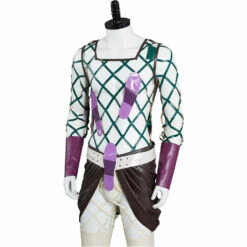 JoJo's Bizarre Adventure Stone Ocean Narciso Anasui Cosplay Costume -Cosplay Éclat Soldes 11006587 6