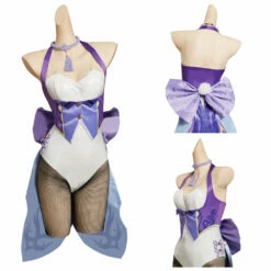 Genshin Impact KeQing Fille Lapin Bunny Girl Costume Design Original -cossky -Cosplay Éclat Soldes 11008230 costumebuy2009