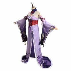 Genshin Impact Raiden Shogun Witch Robe Sorcière Design Original Cosplay Costume Halloween Carnival - Cossky -Cosplay Éclat Soldes 11008887 2