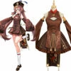 Genshin Impact Hu Tao Zombie Robe Design Original Cosplay Costume Carnival Halloween