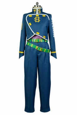 JoJo's Bizarre Adventure Okuyasu Nijimura Cosplay Costume