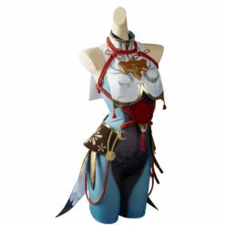 Genshin Impact Shenhe Cosplay Costume -Cosplay Éclat Soldes 12002672 4
