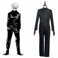 Jujutsu Kaisen Gojo Satoru Jeune Uniforme L’École D’Exorcisme Cosplay Costume