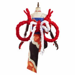 Genshin Impact Yoimiya Cosplay Costume -Cosplay Éclat Soldes 12002789 3