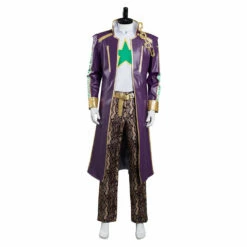 JoJo's Bizarre Adventure JJBA Stone Ocean Kujo Jotaro Cosplay Costume -Cosplay Éclat Soldes 12002824 1
