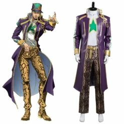 JoJo's Bizarre Adventure JJBA Stone Ocean Kujo Jotaro Cosplay Costume