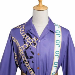 JoJo's Bizarre Adventure Stone Ocean Koujo Jotaro Chemise Cosplay Costume Design Original - Cossky -Cosplay Éclat Soldes 12002855 5