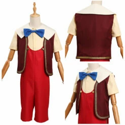 2022 FIlm Pinocchio Pinocchio Adult Cosplay Costume -Cosplay Éclat Soldes 12003113 costumebuy2009