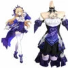 Genshin Impact Femme Fischl Polar Night Dream Cosplay Costume Halloween Carnival