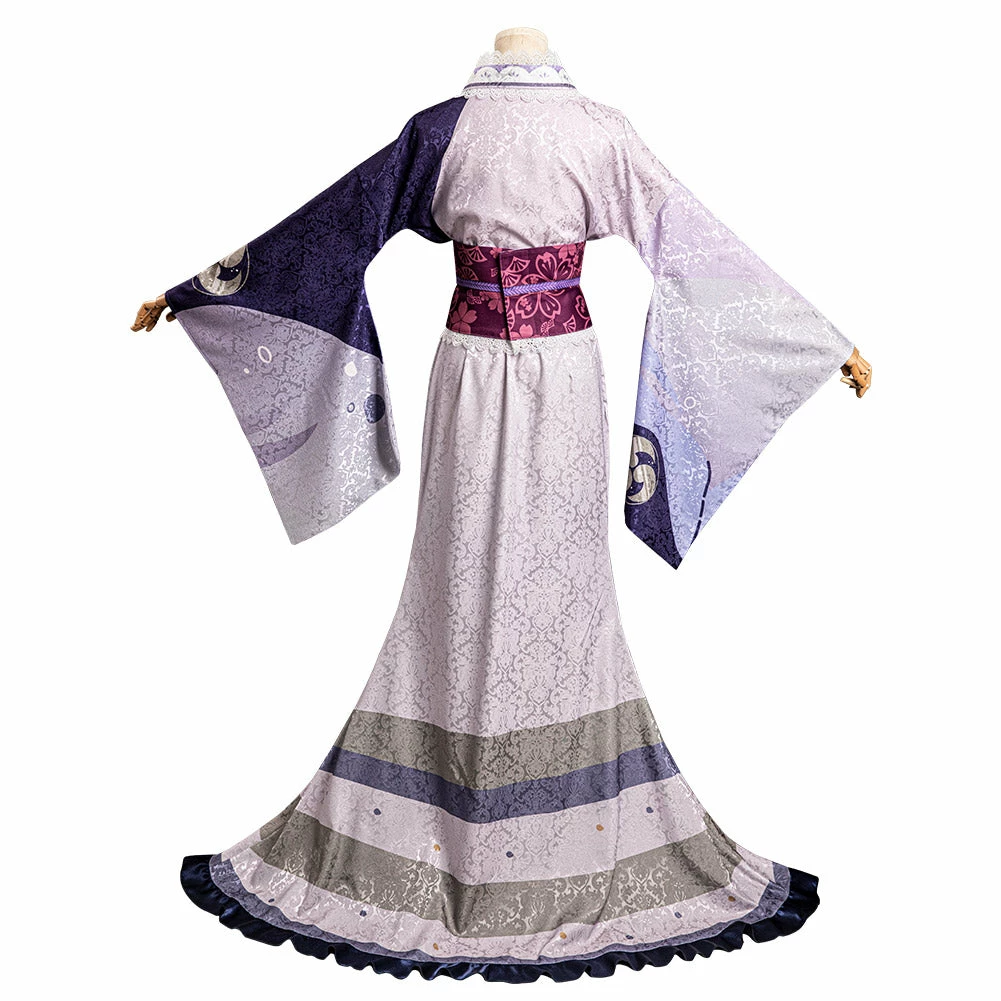 Genshin Impact Raiden Shogun Kimono Cosplay Costume 2 Genshin Impact Raiden Shogun Kimono Cosplay Costume – Image 2
