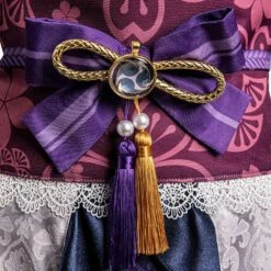 Genshin Impact Raiden Shogun Kimono Cosplay Costume 17 Genshin Impact Raiden Shogun Kimono Cosplay Costume -Cosplay Éclat Soldes 12003258 5