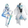 Genshin Impact Eula Robe Noël Design Original Cosplay Costume -Cossky