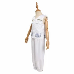 Enfant Japonais Bosozoku Kimono Pantalon Gilet Blanc Cosplay Costume Halloween Carnival -Cosplay Éclat Soldes 12003278 2