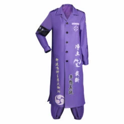 Genshin Impact Raiden Shogun Bosozoku Kimono Pantalon Manteau Cosplay Costume Halloween Carnival -Cosplay Éclat Soldes 12008364 1