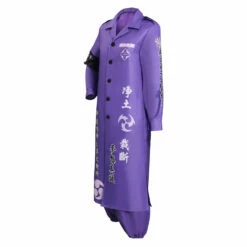 Genshin Impact Raiden Shogun Bosozoku Kimono Pantalon Manteau Cosplay Costume Halloween Carnival -Cosplay Éclat Soldes 12008364 2