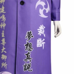 Genshin Impact Raiden Shogun Bosozoku Kimono Pantalon Manteau Cosplay Costume Halloween Carnival -Cosplay Éclat Soldes 12008364 7