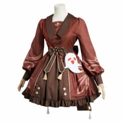 Genshin Impact Hutao Lolita Robe Design Original Cosplay Costume-Cossky -Cosplay Éclat Soldes 12ad3e7cc87a5d99677a0c8aeb7a414a