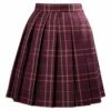 École Japonaise Robes Plaid Plissée Jupe Étudiante Anime Minijupe à Carreaux Jk Uniforme Cosplay Costume