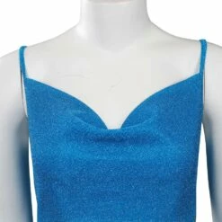 Femme 1970s Vintage Disco Robe Slip Asymétrique Cosplay Costume Carnival Halloween -Cosplay Éclat Soldes 15001502 5