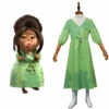 Enfant Zootopia 2 Lulu Robe Vert Cosplay Costume Carnaval
