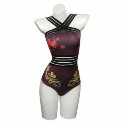 Genshin Impact Hutao Maillot De Bain Cosplay Costume Carnaval -Cosplay Éclat Soldes 15002130 1