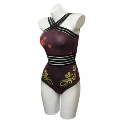 Genshin Impact Hutao Maillot De Bain Cosplay Costume Carnaval -Cosplay Éclat Soldes 15002130 2