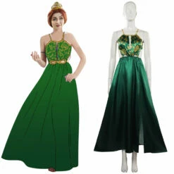 Shrek-Fiona Princesse Robe De Plage Sexy Cosplay Costume