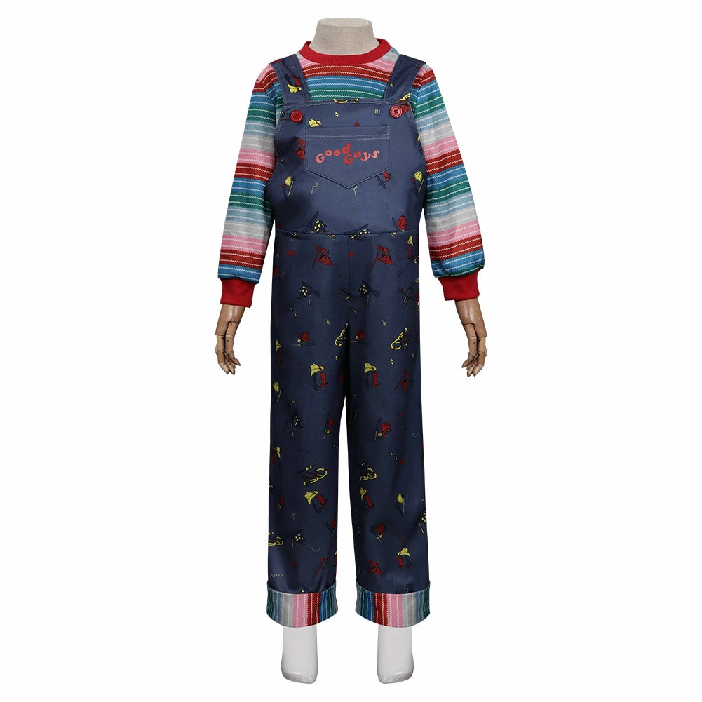 2021 TV Chucky Enfant Uniform Cosplay Costume 3 2021 TV Chucky Enfant Uniform Cosplay Costume – Image 3