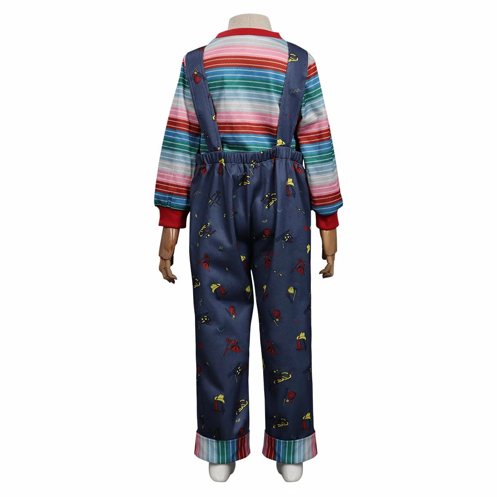 2021 TV Chucky Enfant Uniform Cosplay Costume 5 2021 TV Chucky Enfant Uniform Cosplay Costume – Image 5