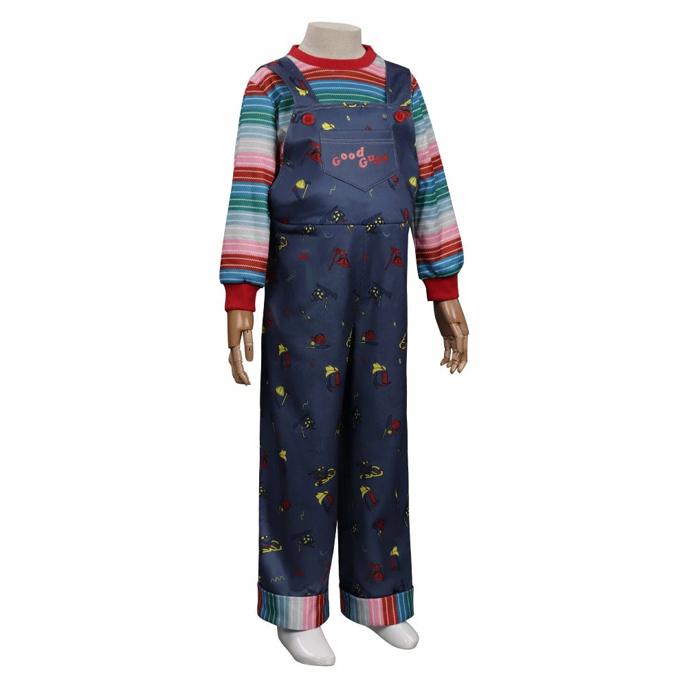 2021 TV Chucky Enfant Uniform Cosplay Costume 6 2021 TV Chucky Enfant Uniform Cosplay Costume – Image 6