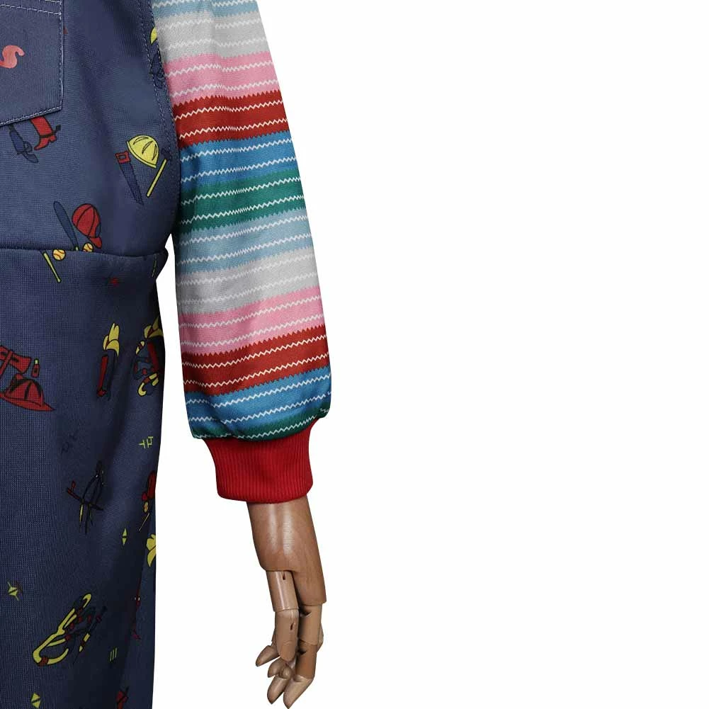 2021 TV Chucky Enfant Uniform Cosplay Costume 9 2021 TV Chucky Enfant Uniform Cosplay Costume – Image 9