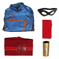2021 Film Ms. Marvel Camara Khan Enfant Cosplay Costume -Cosplay Éclat Soldes 15003212 8