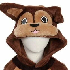 Écureuil Animaux Enfant Pyjama Une Pièce Cosplay Costume -Cosplay Éclat Soldes 15003293 5