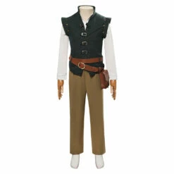 Film Raiponce Enfant Flynn Rider Uniforme Cosplay Costume -Cosplay Éclat Soldes 15003377 1