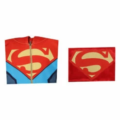 Enfant Batman And Superman: Battle Of The Super Sons-Superman Sweats à Capuche Cosplay Costume Halloween Carnival -Cosplay Éclat Soldes 15003471 9