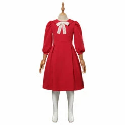 Enfant Film Orphan: First Kill Esther Albright Cosplay Costume Halloween Carnival Suit -Cosplay Éclat Soldes 15003536 1