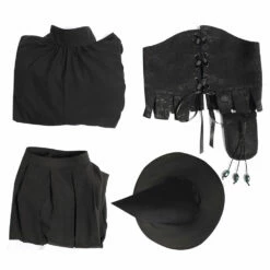 Enfant The Wizard Of Oz Le Magicien D'Oz Wicked Wtch Robe Cosplay Costume -Cosplay Éclat Soldes 15003544 9