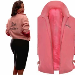 TV Grease: Rise Of The Pink Ladies Rose Manteau Cosplay Costume