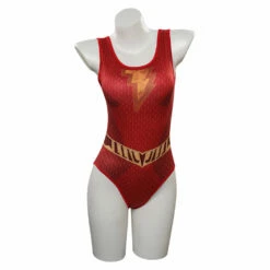 Shazam! La Rage Des Dieux Mary Marvel Maillot De Bain Design Original Cosplay Costume -Cosplay Éclat Soldes 15003702 1