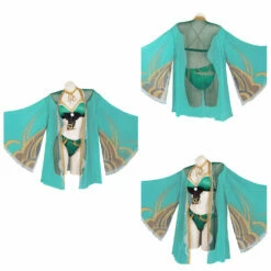 Genshin Impact Hina Goro Maillot De Bain Cosplay Costume -Cosplay Éclat Soldes 15004003 costumebuy2009