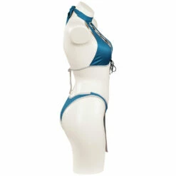Mortel Kombat Kitana Maillot De Bain Cosplay Costume -Cosplay Éclat Soldes 15004015 6