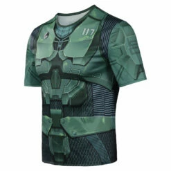 Halo Master Chief John Jeu T-shirt Cosplay Costume Design Original -Cossky -Cosplay Éclat Soldes 15004057 2