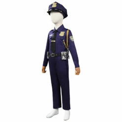 Enfant 2022 Film Zootopia 2 Nick Uniforme De Police Cosplay Costume Halloween Carnival -Cosplay Éclat Soldes 15004251 2