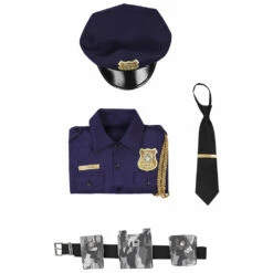 Enfant 2022 Film Zootopia 2 Nick Uniforme De Police Cosplay Costume Halloween Carnival -Cosplay Éclat Soldes 15004251 8