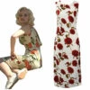 Film BLonde: Norma Jeane Robe Rose Cosplay Costume