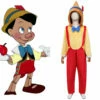 Enfant Pinocchio Combinaison Pyjama Cosplay Costume Halloween Carnival - Cossky
