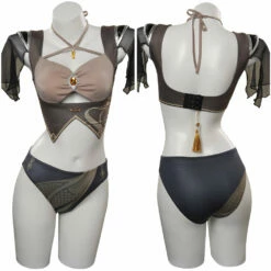 Genshin Impact ZhongLi Maillot De Bain Design Original Cosplay Costume